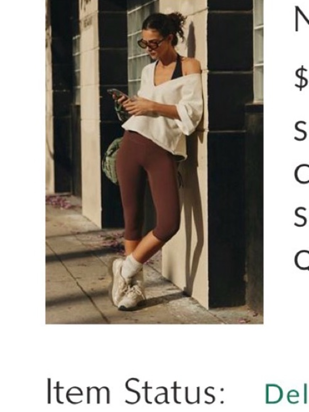 Free People Never Better Cropped leggings